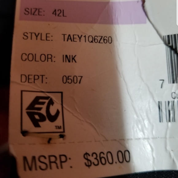 New alfani slim fit dress jacket - Picture 2 of 5